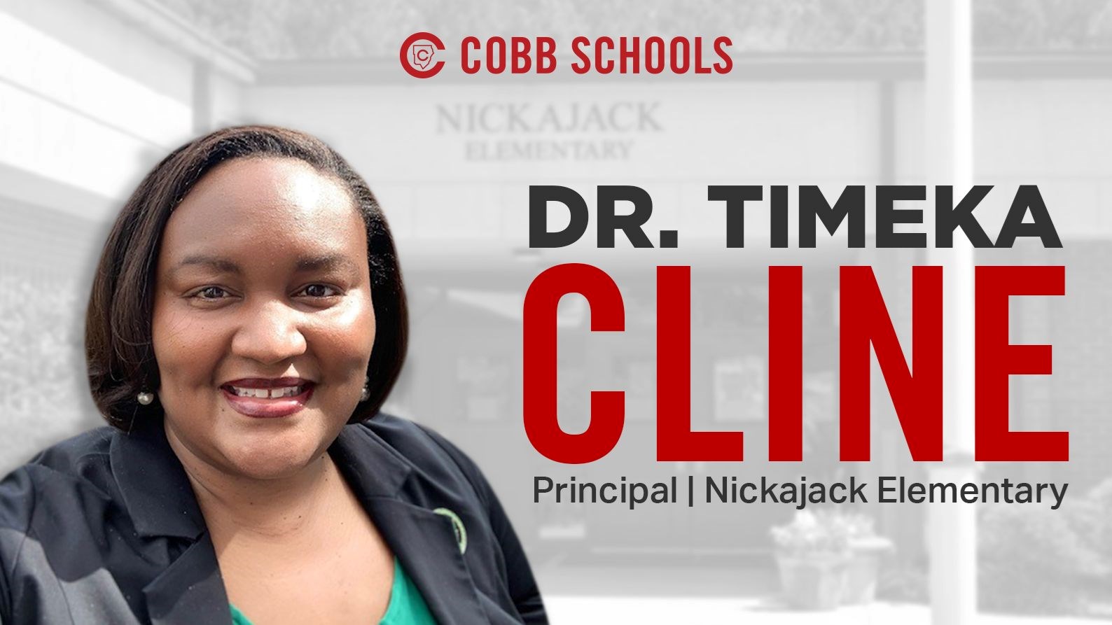 Dr. Timeka Cline will serve as principal at Nickajack Elementary School
